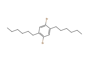 2,5-二己基-1,4-二溴苯