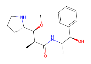 (2R,3R)-N-((1S,2R)-1 - 羟基 - 1 - 苯基丙 - 2 - 基)-3 - 甲氧基 - 2 - 甲基 - 3-((S)- 吡咯烷 - 2 - 基) 丙酰胺